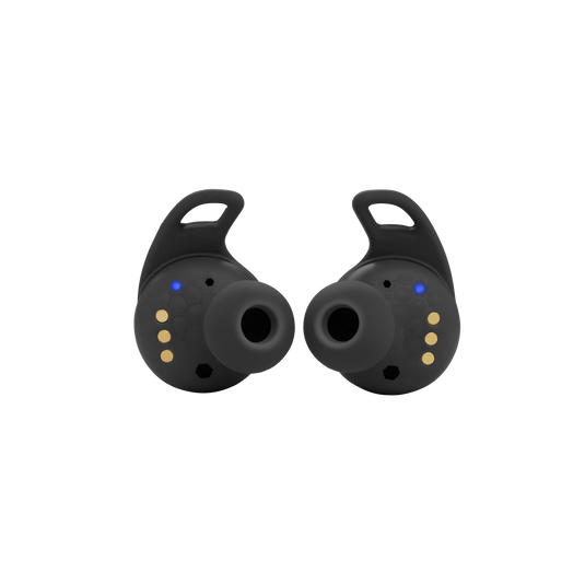 JBL Reflect Flow Pro - Black - Waterproof true wireless Noise Cancelling active sport earbuds - Back image number null